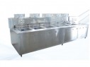 Semi-automatic Multi-Tank Ultrasonic Cleaning Machine--For Biotech Medical Industry